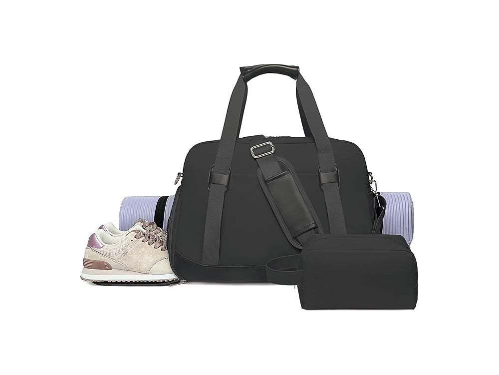 best gym bag with yoga mat holder