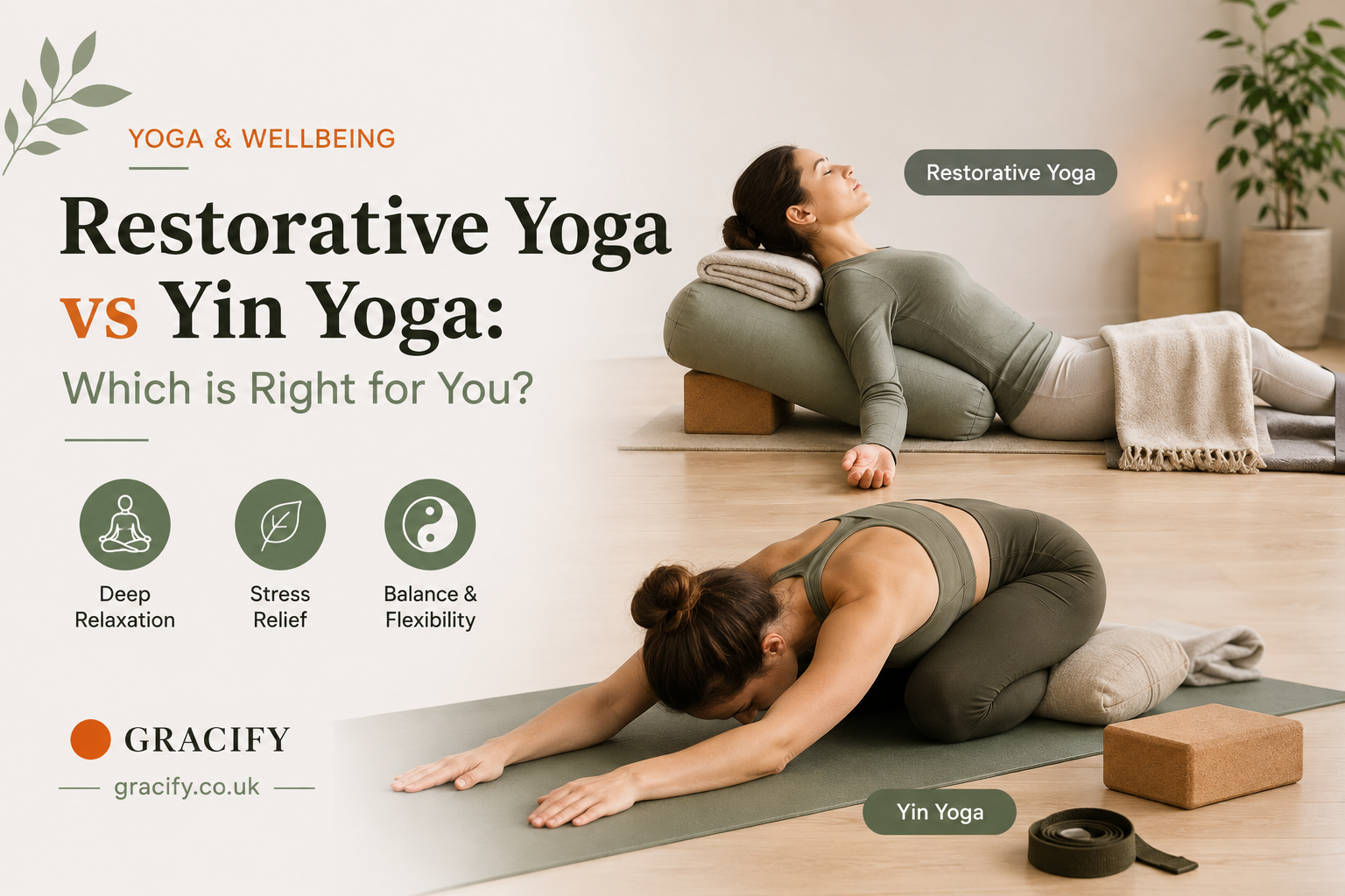 Restorative Yoga vs Yin Yoga Guide