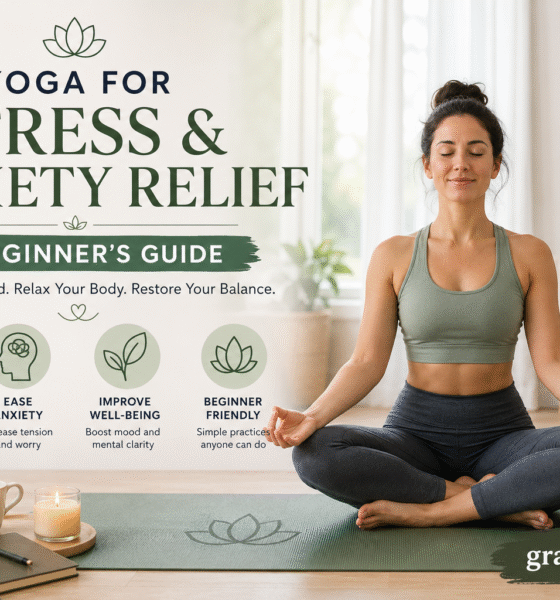 Yoga for Stress and Anxiety Relief A Beginner's Guide