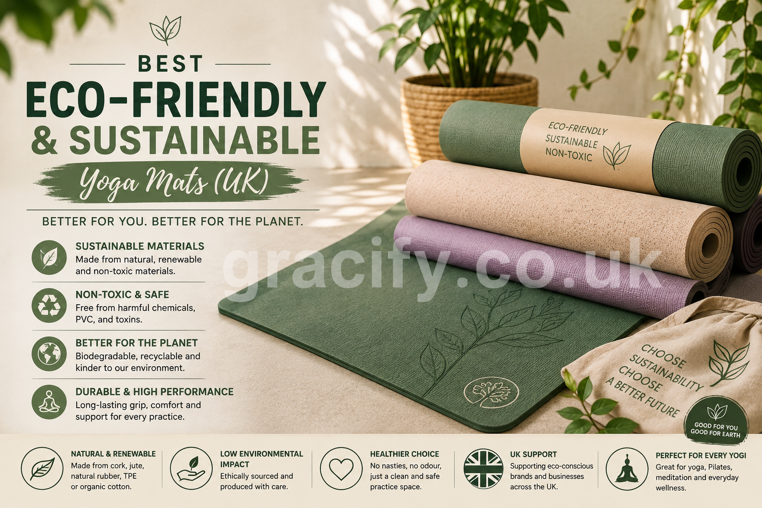 Best Eco-Friendly & Sustainable Yoga Mats (UK)