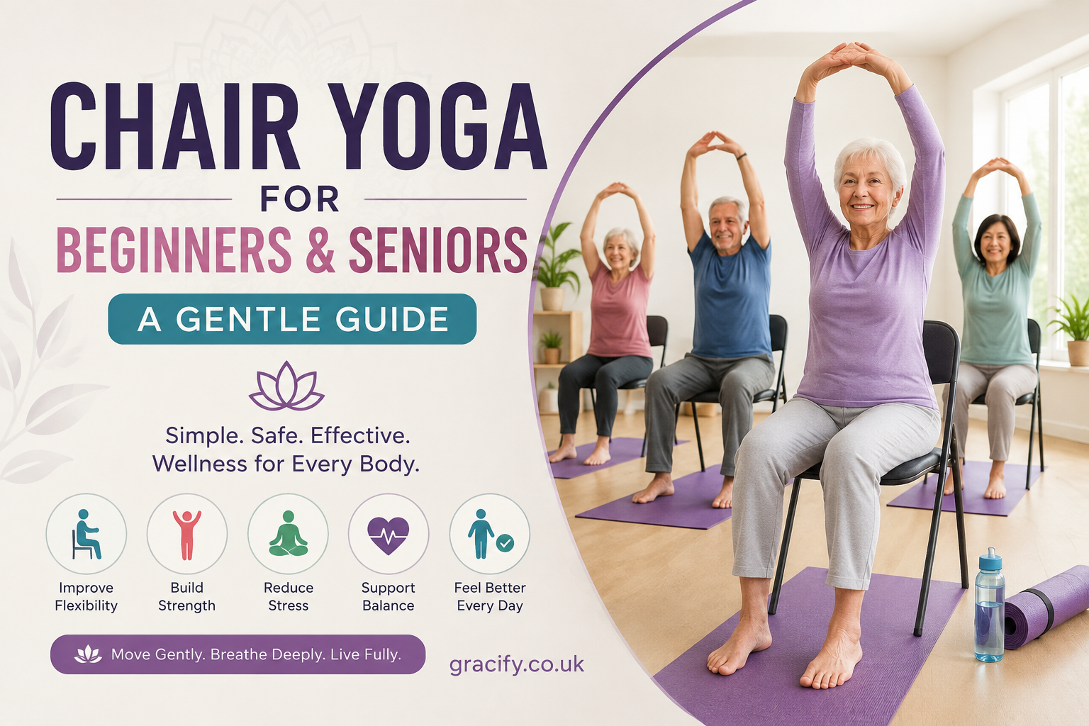 Chair Yoga for Beginners and Seniors A Gentle Guide