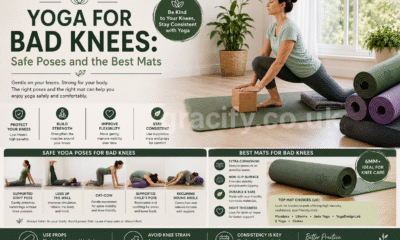 Yoga for Bad Knees Safe Poses and the Best Mats