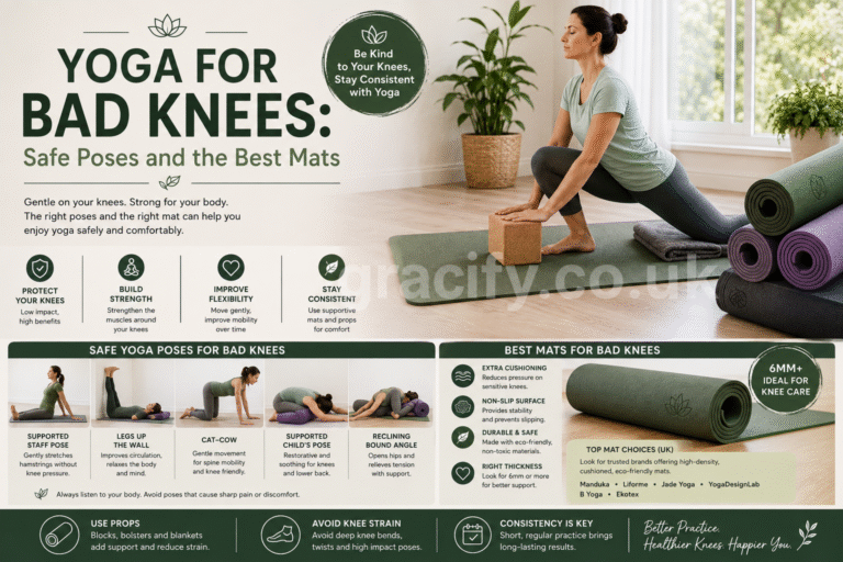 Yoga for Bad Knees Safe Poses and the Best Mats